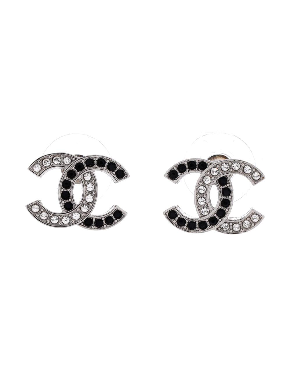 Chanel Cc Stud Earrings Metal With #259251C11B